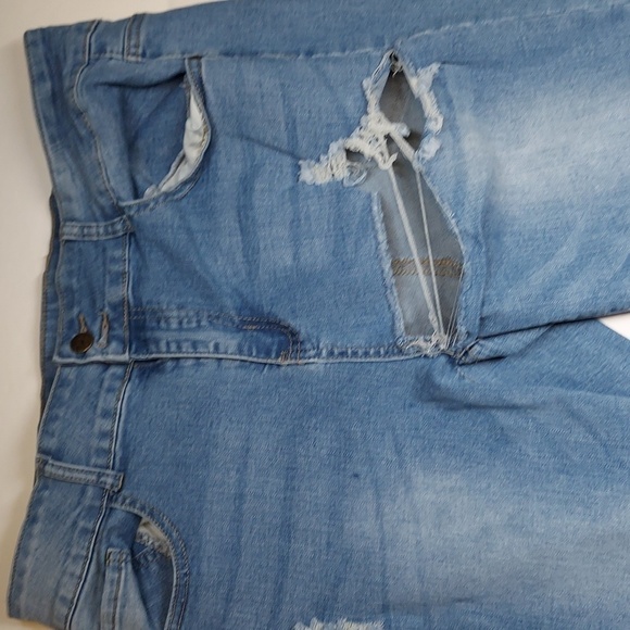 Tala Distressed Denim Jeans Size 14 - Picture 2 of 14